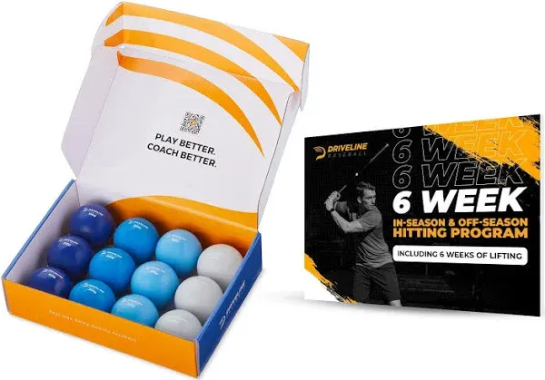 Driveline Baseball Hitting PlyoCare™ Balls - Weighted Balls for Hitting