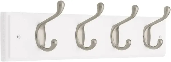 Liberty 129849 46cm Coat and Hat Hook Rail/Rack