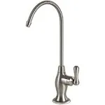 DELUXE Ceramic Disc Faucet Coke Shaped Non-Air Gap Lead Free for RO Water Filter