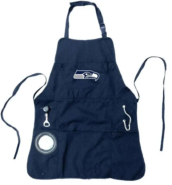 Team Sports America NFL Seattle Seahawks Ultimate Grilling Apron Durable Cotton