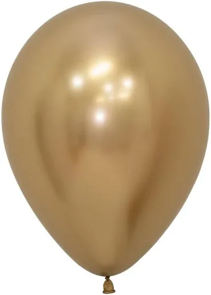 Sempertex Reflex Gold Latex Balloons