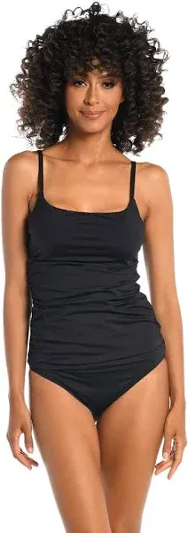 La Blanca Island Goddess Lingerie Strap Tankini Top