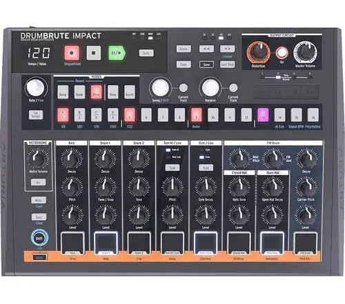 Arturia DrumBrute Impact Analog Drum Machine