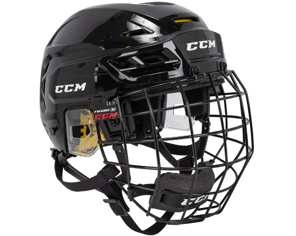 CCM Super Tacks 210 Senior Hockey Helmet Combo