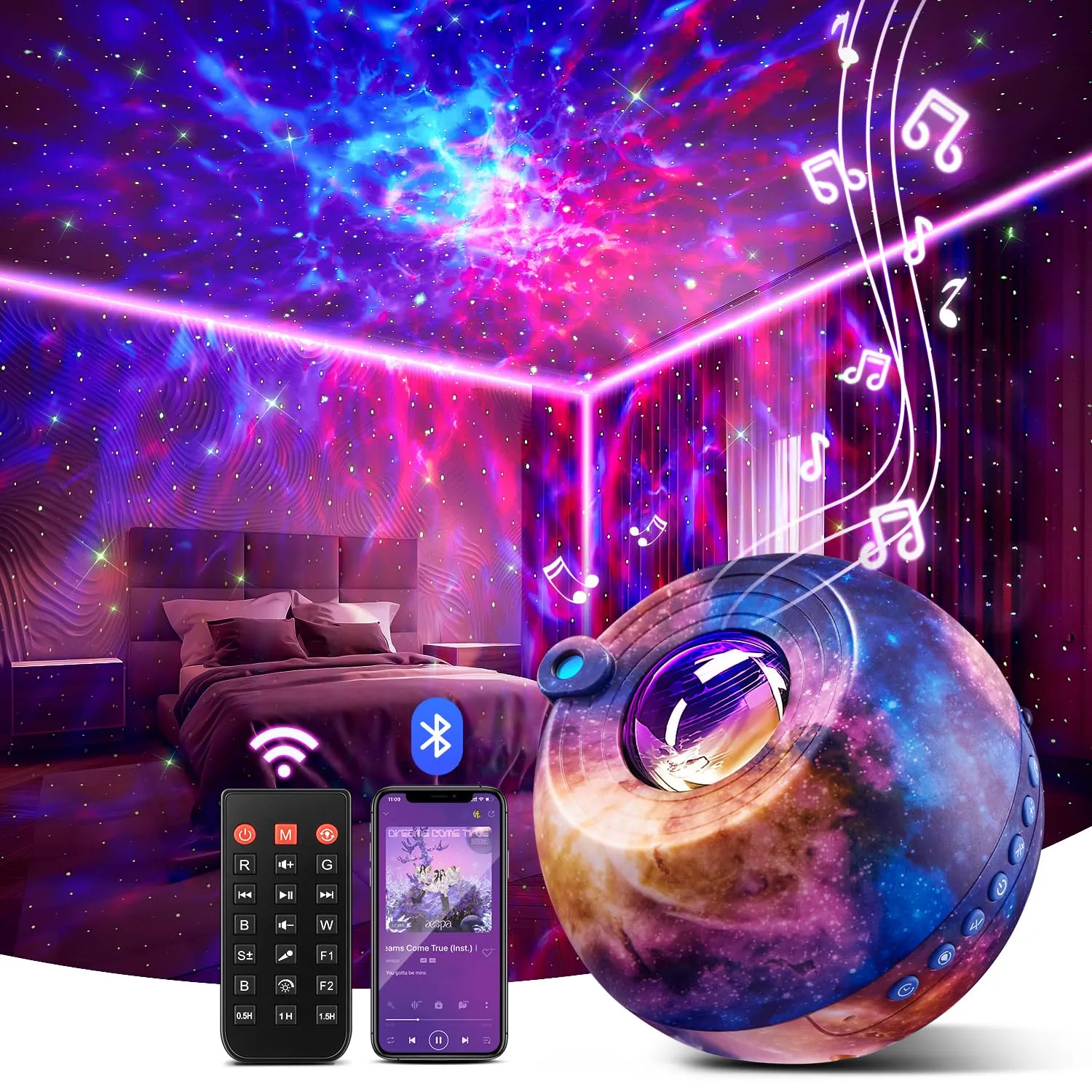 COOLnight Galaxy Projector