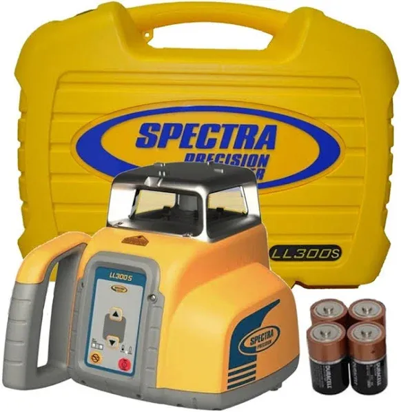 Spectra Rotary Laser LL300S Manual Slope Laser