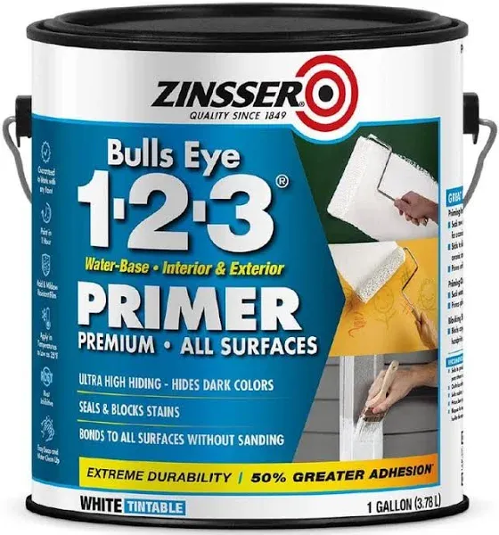 Zinsser Bulls Eye 1-2-3 Primer