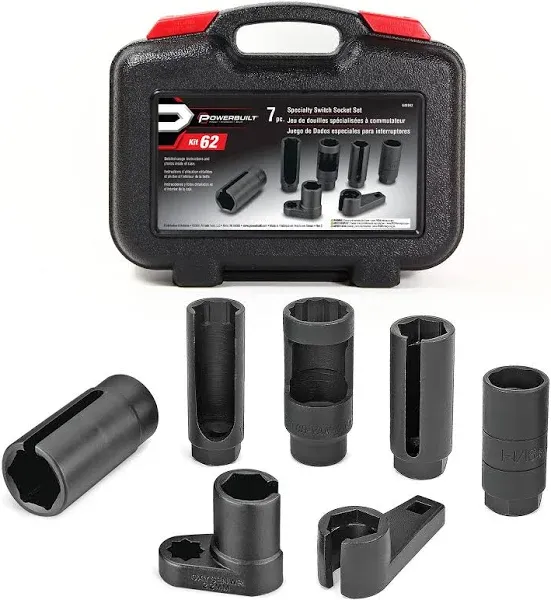 Powerbuilt 7 PC Specialty Switch Socket Set