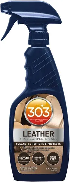 303 Automotive Leather 3 In 1 Complete Care