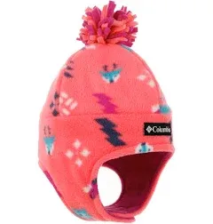 Columbia Youth Frosty Trail II Earflap Beanie - S/M - PinkPrints