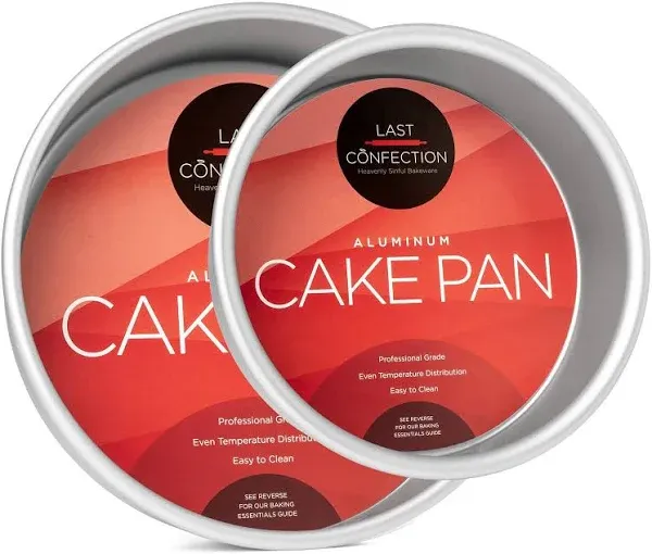 Last Confection 2-Piece Round Cake Pan Set