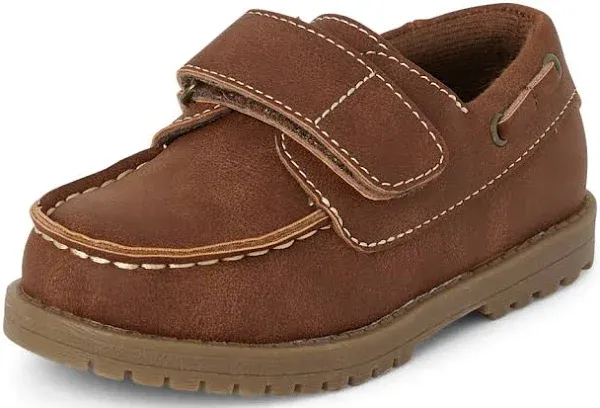 Toddler Boys Boat Shoes - Tan