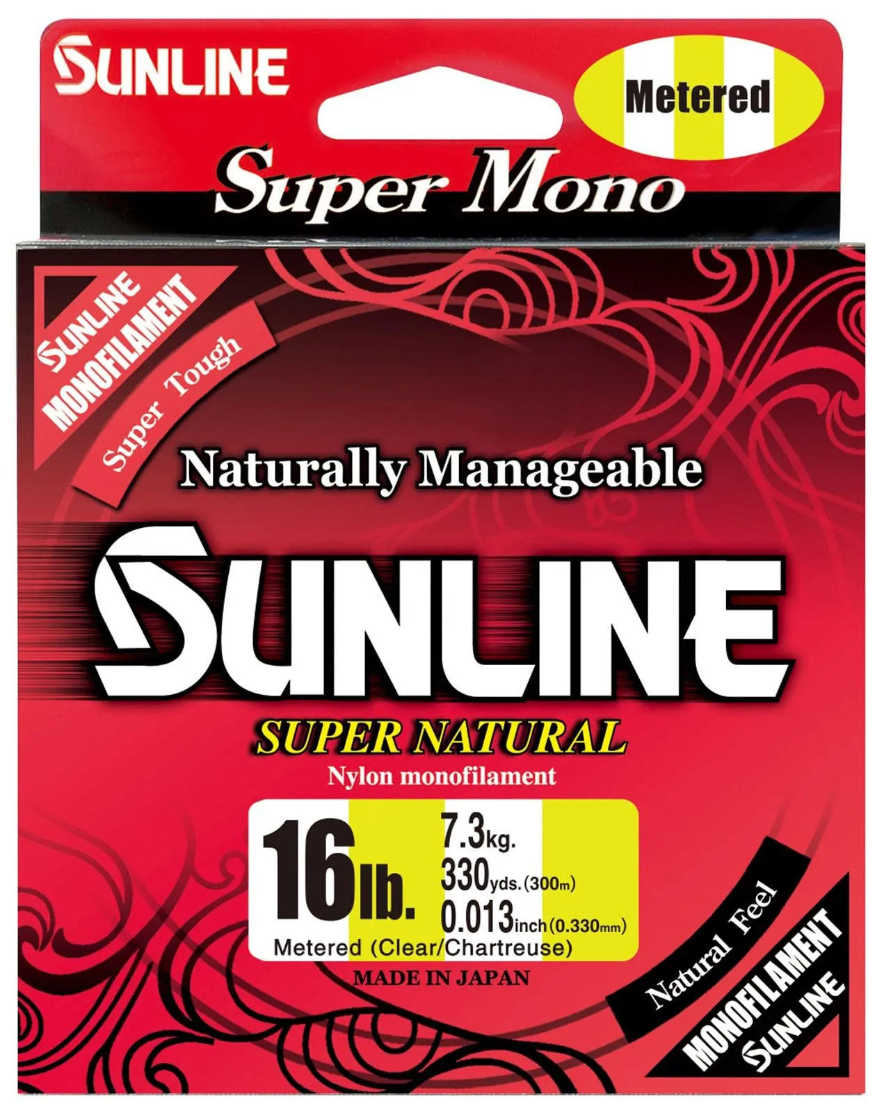 Sunline Super Natural Metered Monofilament Fishing Line