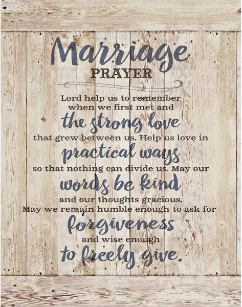 Marriage Prayer