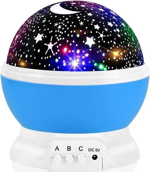 Fortally Kids Night Light Star Night Light Nebula Star Projector