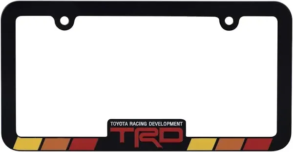 Chroma Racing Development TRD License Plate Frame