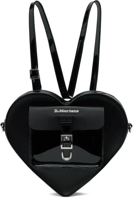 Dr. Martens Heart Black Backpack