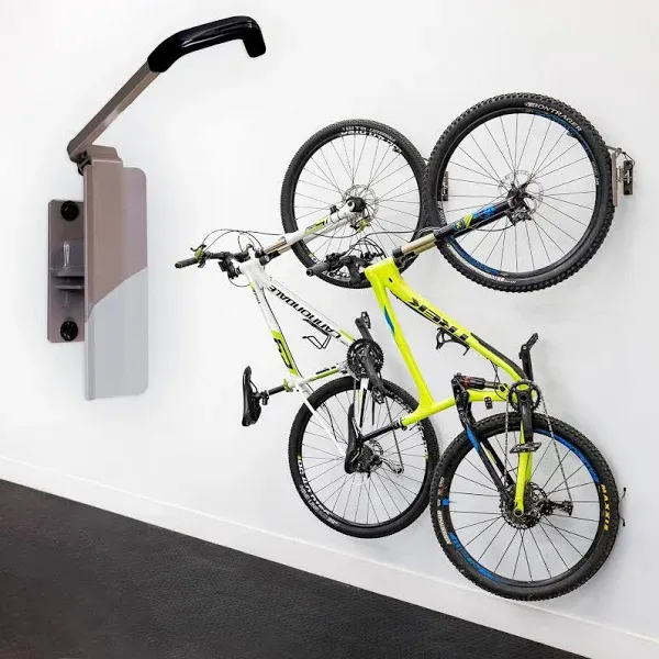 StoreYourBoard Bike Rack Garage Wall Mount Swivel Bike Rack W/Stopper