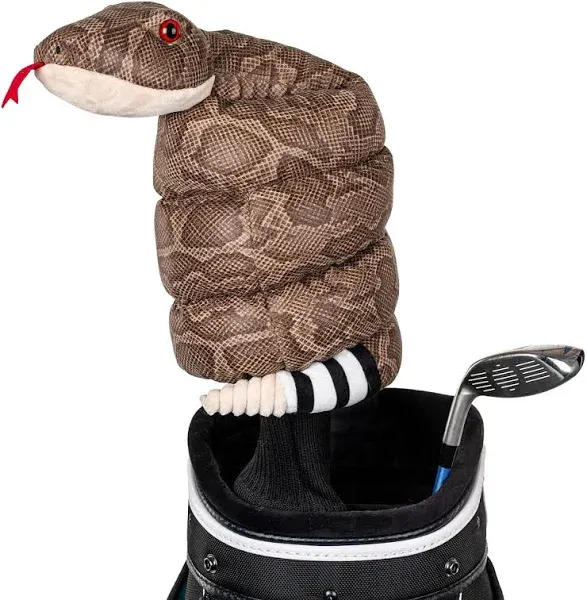 Rattle Snake Daphne Head Cover- New With Tags