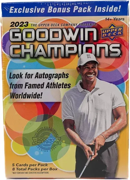 2023 Upper Deck Goodwin Champions Blaster Box