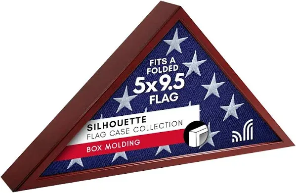 Americanflat Flag Display Case Frame