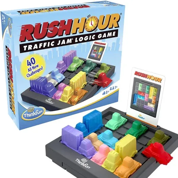 Rush Hour Traffic Jam Logic Skill Educational Game NEW