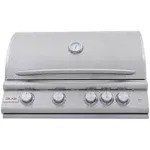 Blaze Premium LTE+ 32 inch 4-Burner Gas Built in Grill with Rear Infrared Burner, Propane