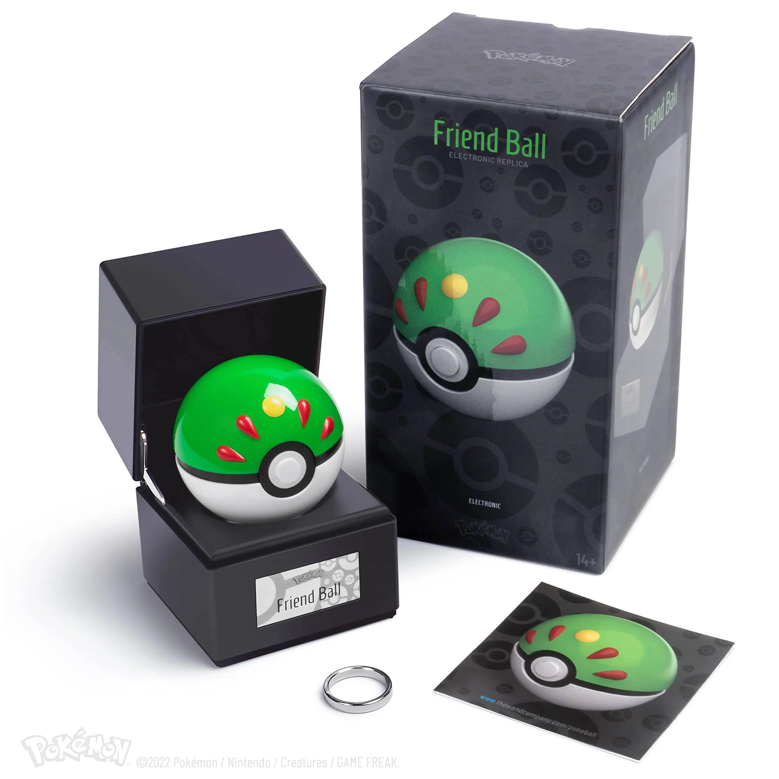 The Wand Company Pokémon Friend Ball Diecast Replica