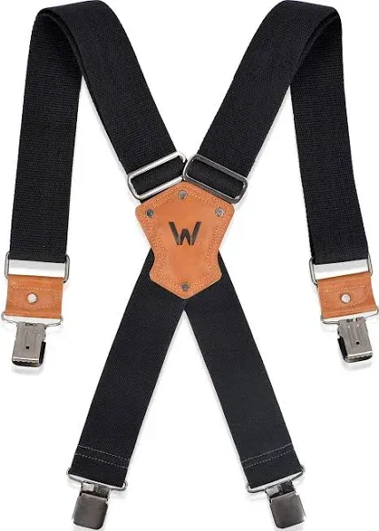 WELKINLAND 2Inch Men's Suspenders w/ Hooks, Heavy Duty Suspenders for Men, Work Suspenders, Work Suspenders for Men, Suspenders for Men Heavy Duty, Suspenders