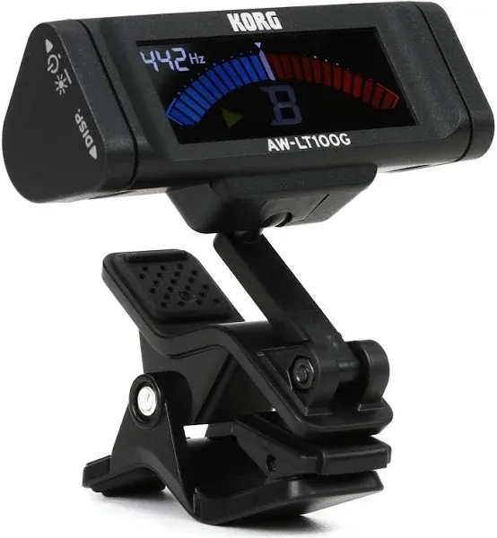 Korg AWLT100 Clip-On Guitar Tuner (Black)