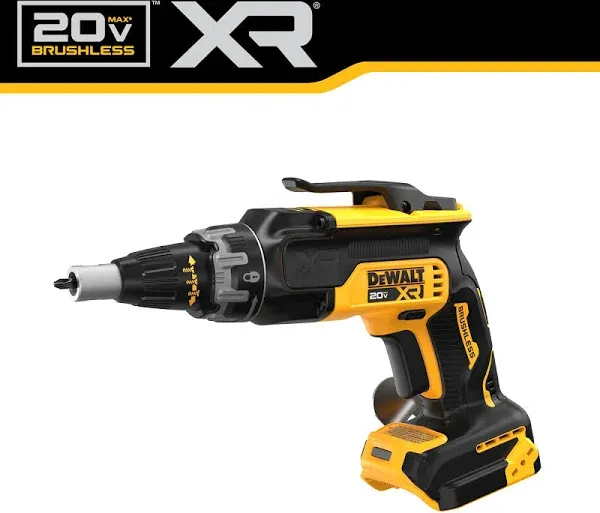 XR 20V MAX Lithium-Ion Cordless Brushless Screw Gun (Tool Only)