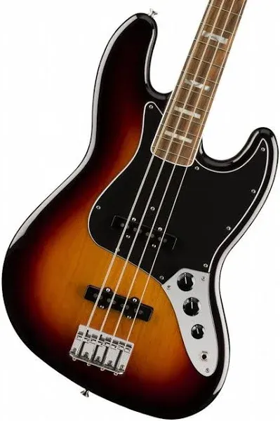 Fender Vintera 70s Jazz Bass, 3-Color Sunburst, Pau Ferro Fingerboard