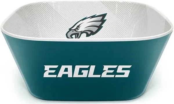 YouTheFan NFL Philadelphia Eagles Large Party Bowl