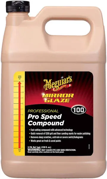 Meguiar's Mirror Glaze Pro Speed Compound