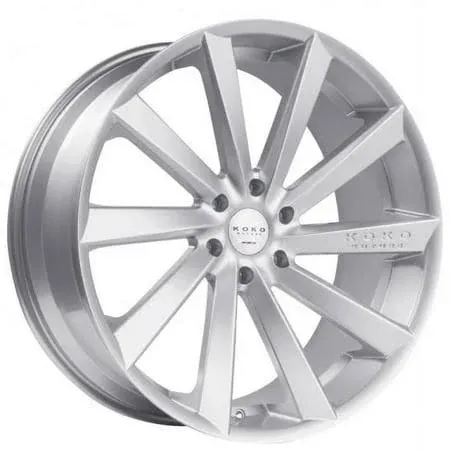 (4) 20&#034; Staggered Koko Kuture Wheels Kapan Chrome Rims 4wheels/set0