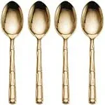 Wallace 20-Piece Gold Bamboo Flatware Set