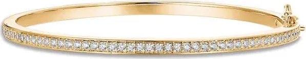 Women PAVOI 14K Gold Plated Cubic Zirconia Classic Tennis Bracelet