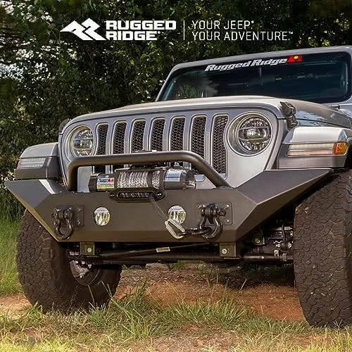 Rugged Ridge Spartan Front Bumper SE W/Overrider 18-20 Jeep Wrangler JL/JT