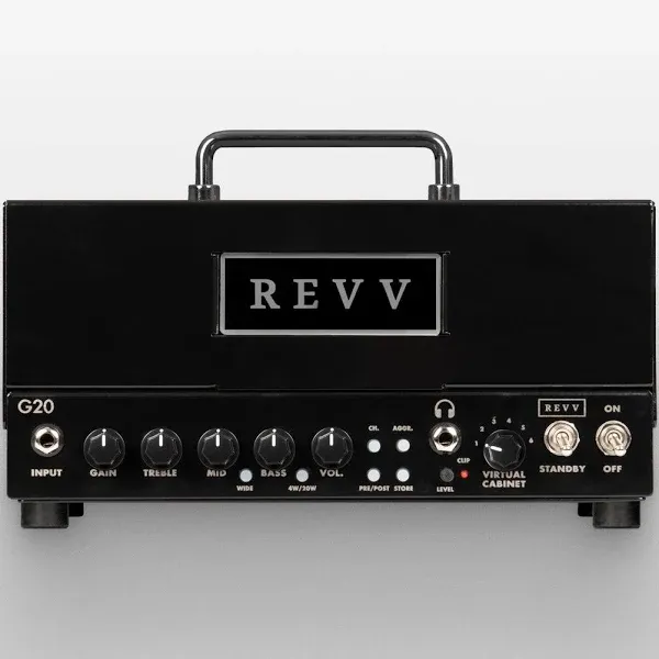 REVV G20 2-Channel 20-Watt Guitar Amp Head with Reactive Load and Virtual Cabinets | Reverb