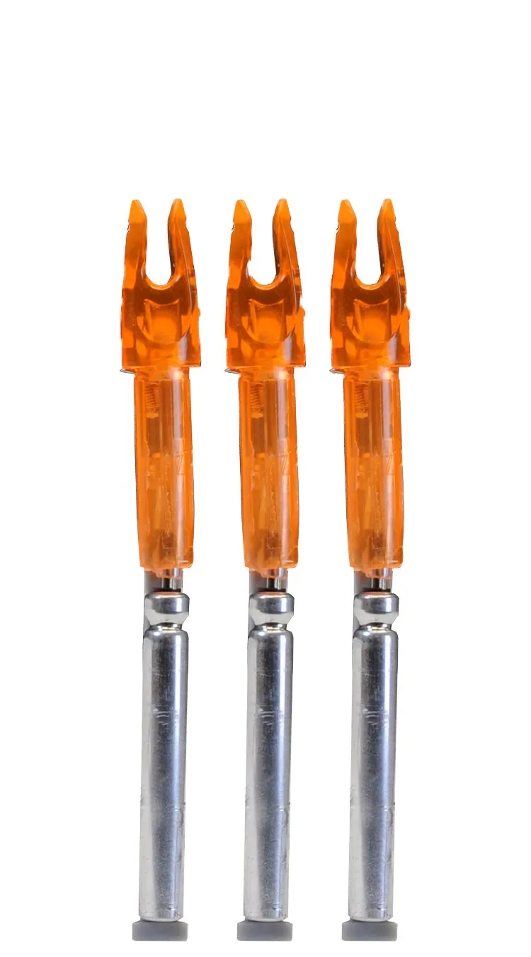 Burt Coyote Lumenok Lighted Nock X X3 HD Orange 3 Pack Red #00013