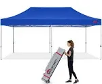 MASTERCANOPY Pop Up Canopy Tent Commercial Grade 10x20 Instant Shelter (Blue)