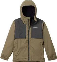 Columbia Boys' Rainy Trails II Fleece Lined Jacket