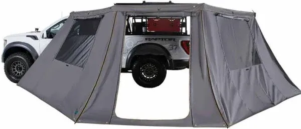 Overland Vehicle Systems Nomadic 180 LTE Awning Wall with Windows