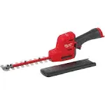 Milwaukee Hedge Trimmer 12-Volt Brushless Cordless w/ 4.0 Ah Battery and Charger