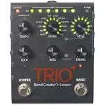 DigiTech Trio Band Creator Looper W FS3X Footswitch 4 Cables and Power Supply