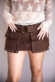 Free People Women's Micro Mini Skort