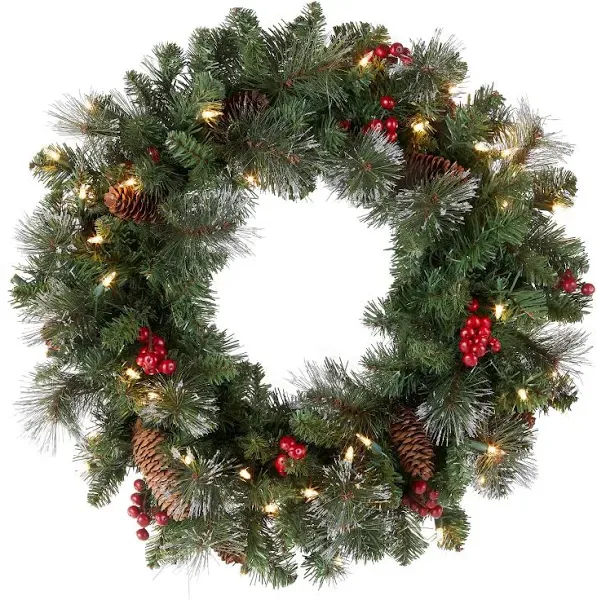 National Tree Company Crestwood Spruce Wreath