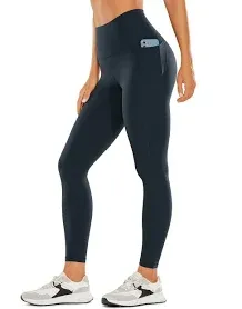 CRZ YOGA Womens Yoga Leggings 25" with Pockets