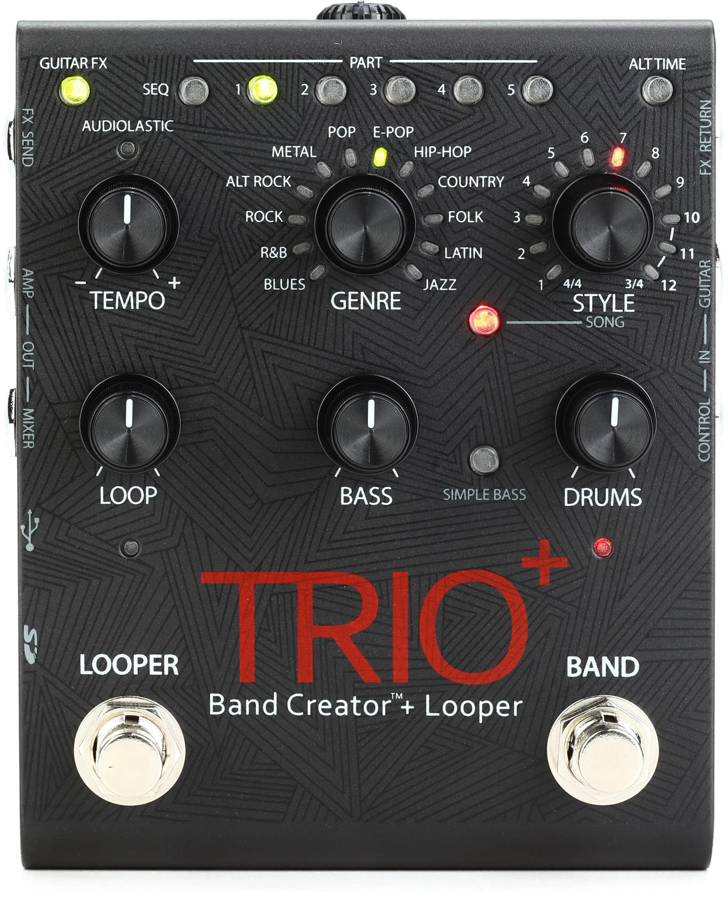 DigiTech Trio+ Band Creator & Looper Pedal