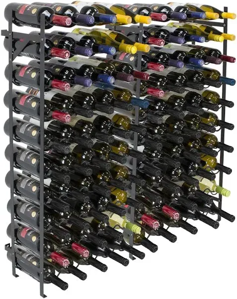 Sorbus Freestanding 40 Bottle Wine Rack